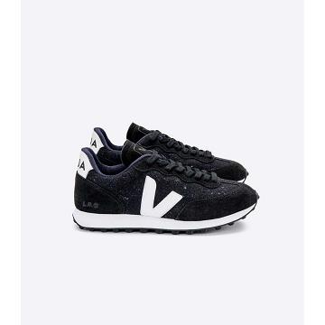 Veja RIO BRANCO FLANNEL Women's Running Shoes Black | NZ 421ILH